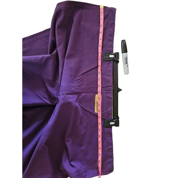 Medline 2XL scrub pants purple x3 Box #33 - Picture 3 of 16